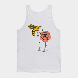 Bee flowers Tank Top